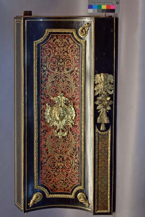 Restauration Halbschrank (SPSG) um 1860